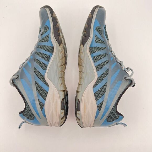 Merrell Siren Edge Q2 Trail Shoe - Women's 8.5 Blue Hiker | Waterproof USPS $90 - Picture 4 of 10